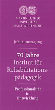 Titel Jubiläumstagung