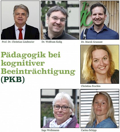 Mitarbeiter*innen - Pädagogik bei kognitiver Beeinträchtigung