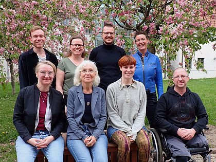 Mitarbeitende AB Krperpdagogik
Dominic Keler, Stephanie Winter-Below, Mirko Moll, Dr.in Tanja Kinne, 
Diana Fischer, Prof.in Dr. Kirsten Puhr, Hannah Ragnit, Daniel Henze